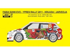 Decal – Fabia S2000 EVO - Ypres Rally 2011 - Kruuda